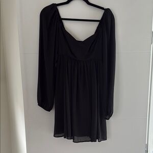 Abercrombie & Fitch Black Mini Dress